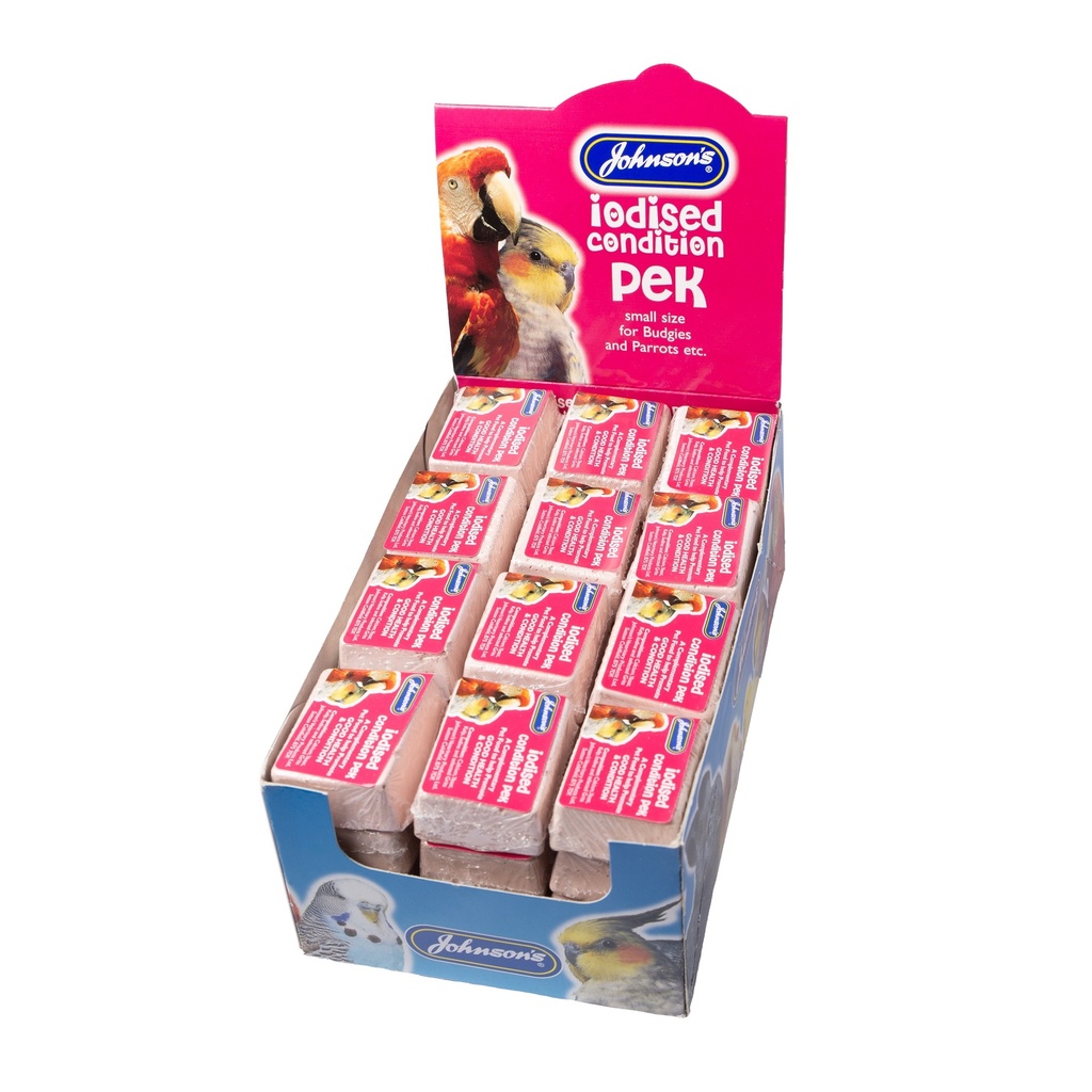 Johnson's Veterinary - Iodised Condition Peks for Small Bird