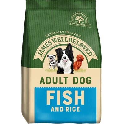 James Wellbeloved Adult Fish & Rice Dry Dog Food