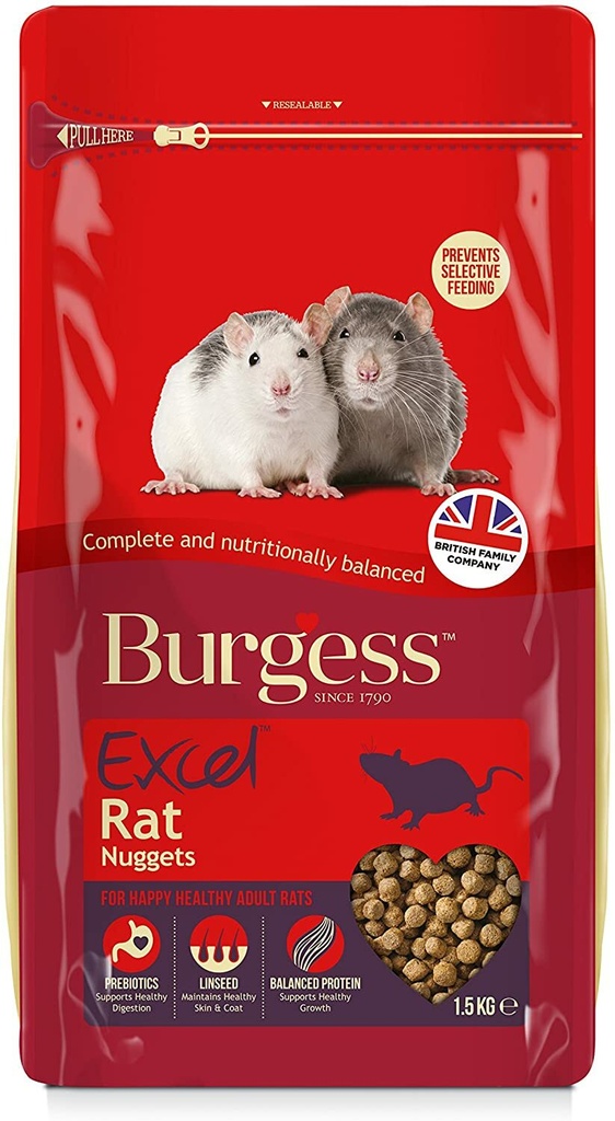 Burgess Excel Rat Nuggets
