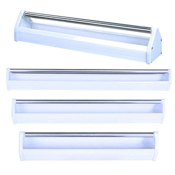 Plastic Feeder + Roller White 60cm