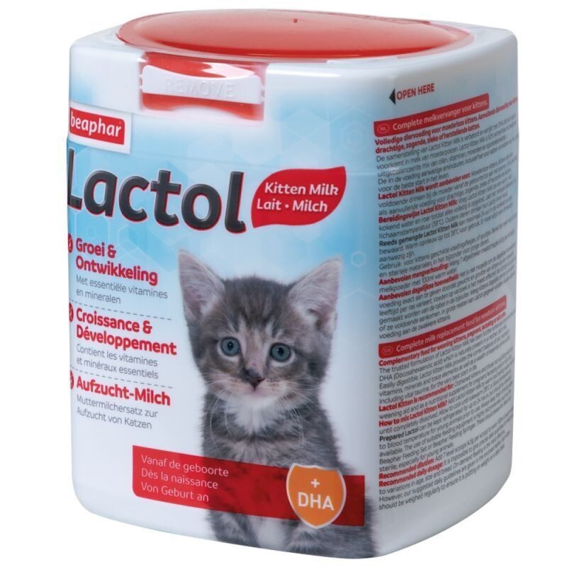 Beaphar Lactol Kitten Milk - Optimum Enriched Kitty Milk Vitamins Minerals