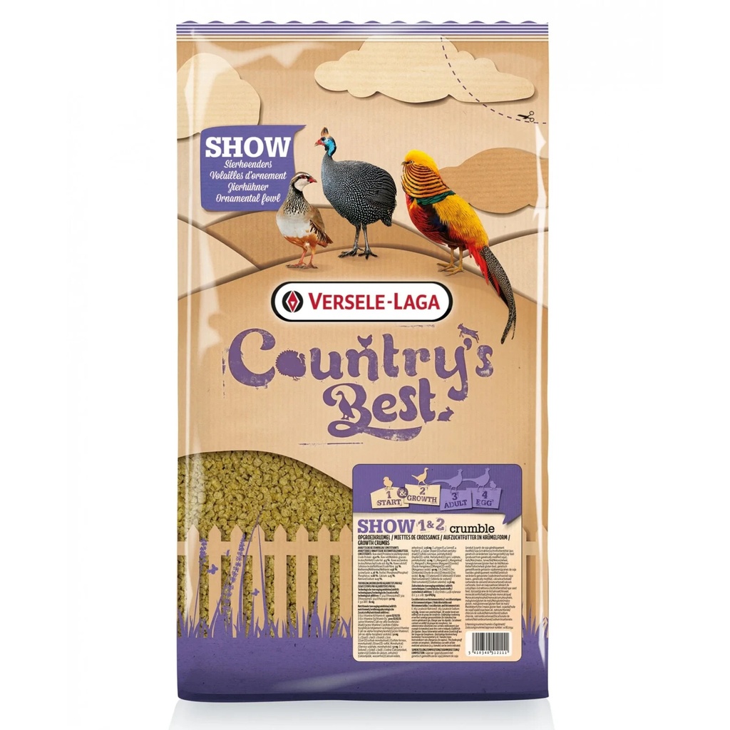 Versele-Laga Country Best Show 1 - Chick Crumbs For 1 Day Old Chicks