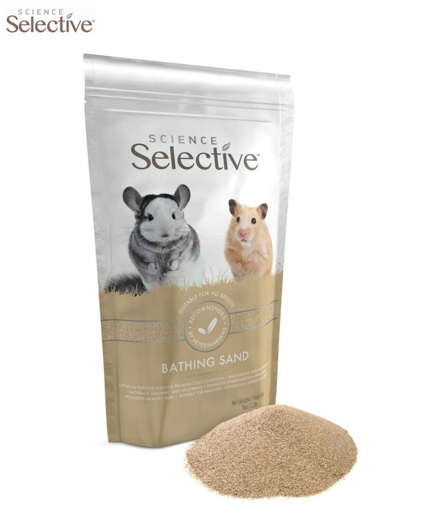 Science Selective Animal Chinchilla Hamster Bathing Sand Coat Care