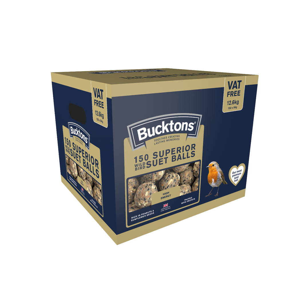 Bucktons Superior 150 Suet Balls Wild Birds
