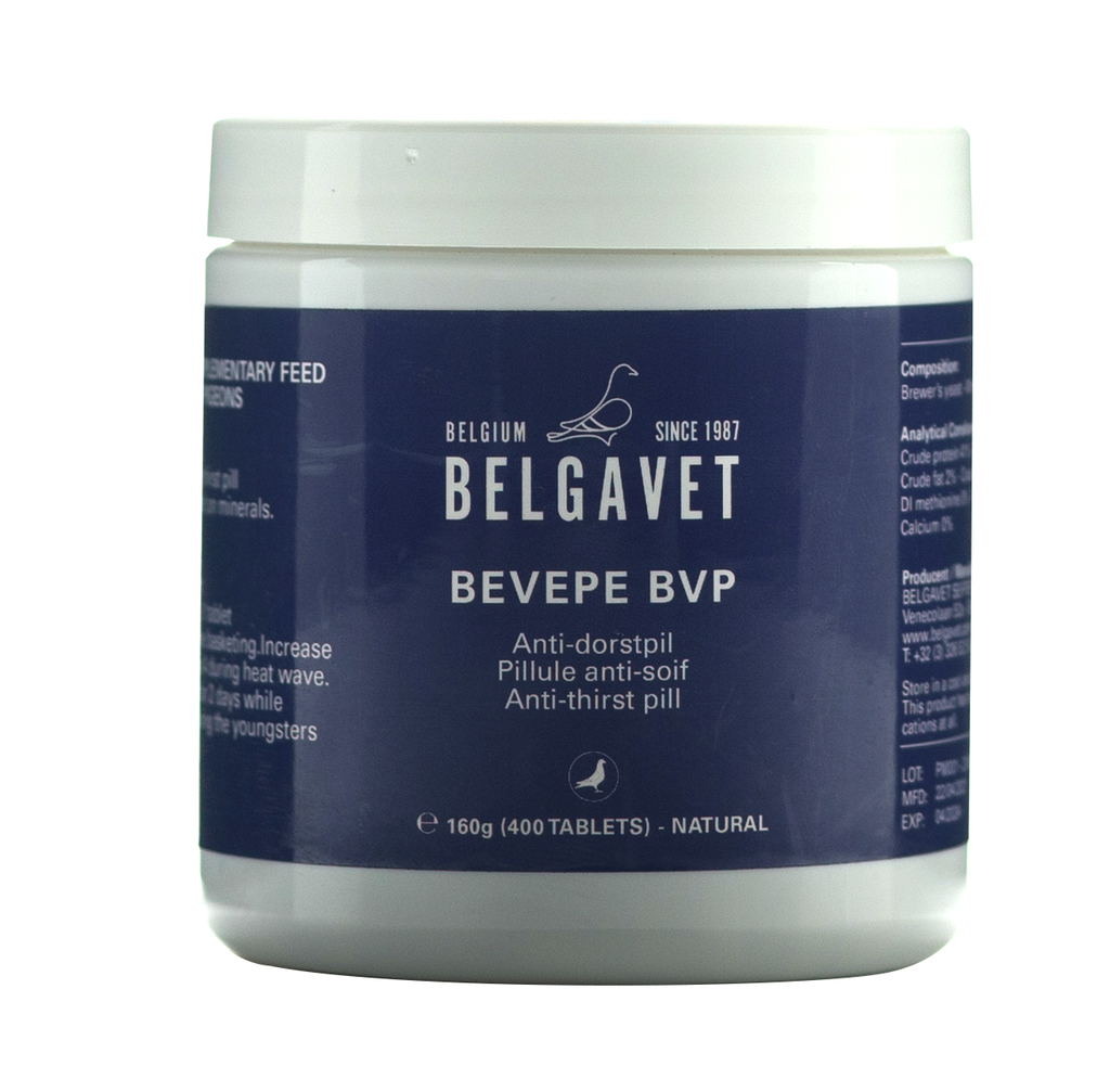 Belgavet Bevepe (The ‘Anti-Thirst’ Pill) For Racing Pigeons