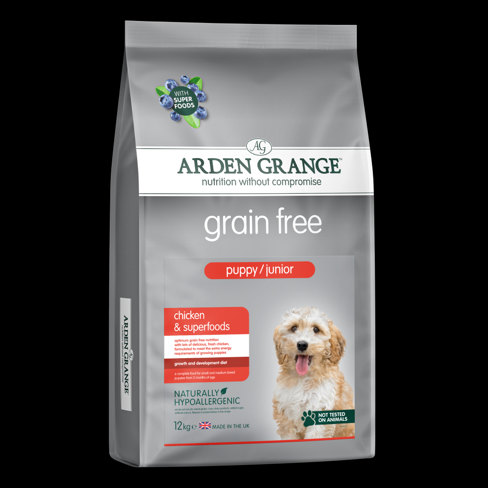 Arden Grange Puppy/Junior Chicken & Superfoods - Grain Free Recipe