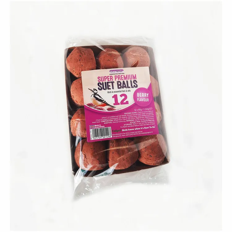 Suet To Go Super Premium Suet Balls Berry -