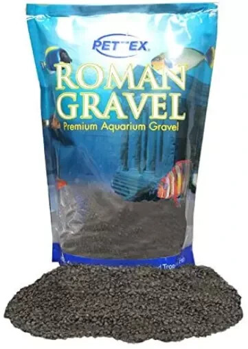 Pettex Aquatic Roman Gravel Jet Black -