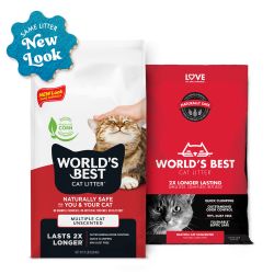 Worlds Best Cat Litter Multi Cat Unscented (12.7kg)