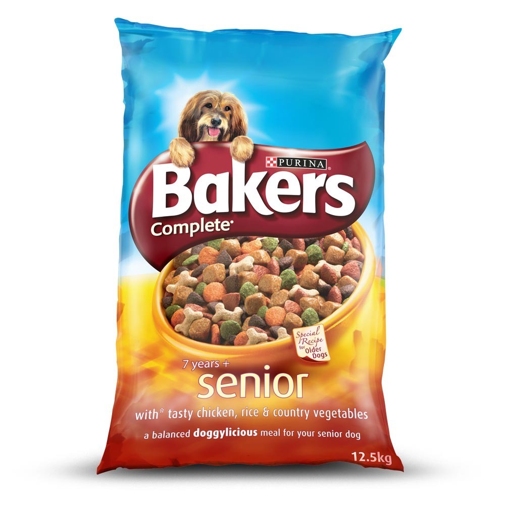 Bakers Complete With Chicken Senior Dog Food