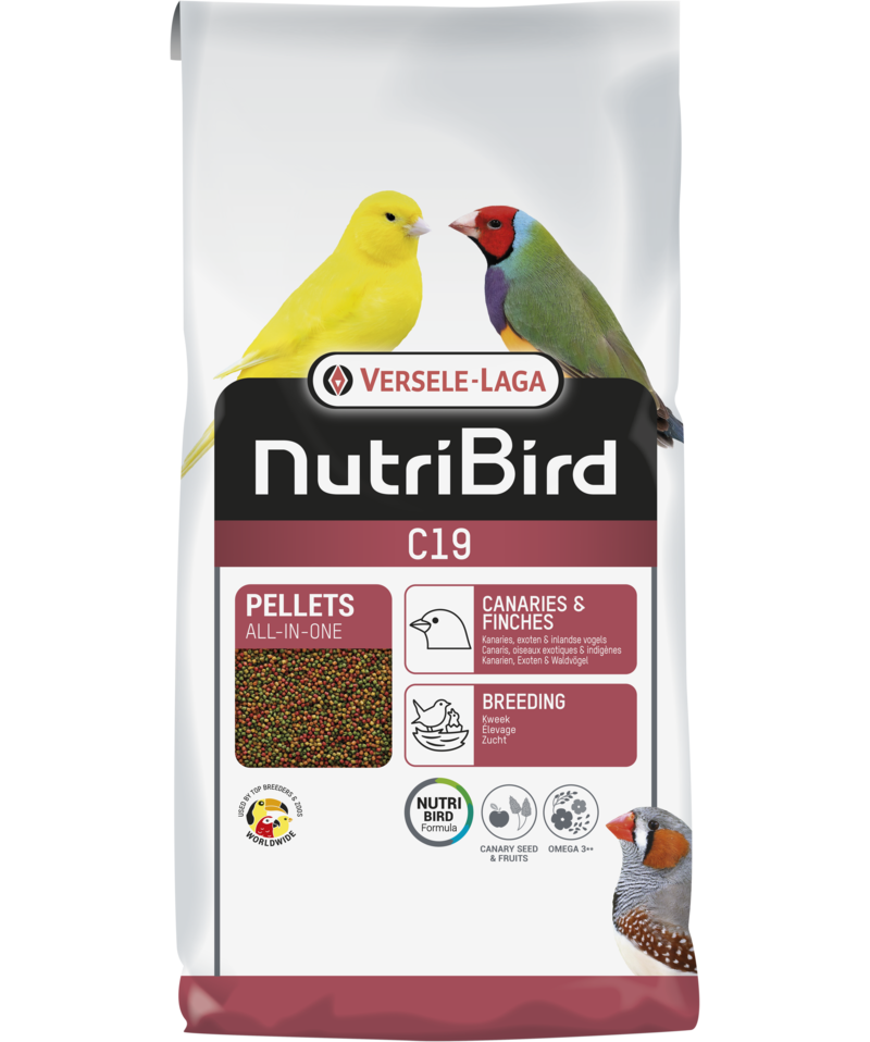 Versele Laga Nutribird C19 (Colour) - Canaries, Tropical & European Finches