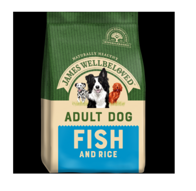 James Wellbeloved Fish & Rice Adult Dog Food