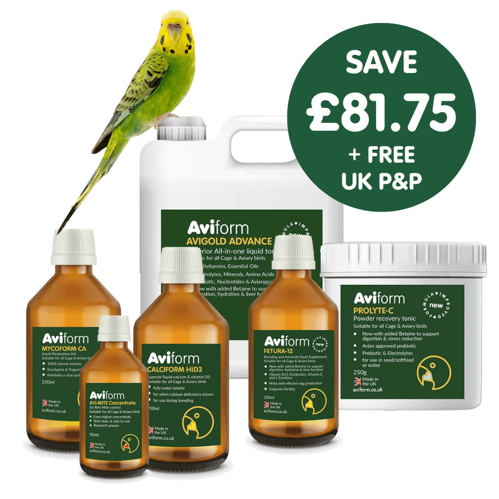 Aviform Vitality Pack For Cage & Aviary Birds