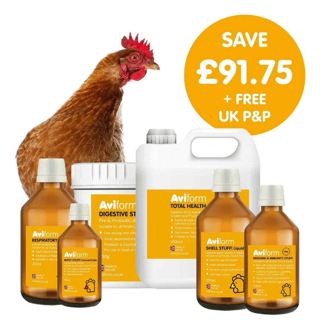 Aviform New! Flock Wellness Pack For Chicken And Poultry Birds