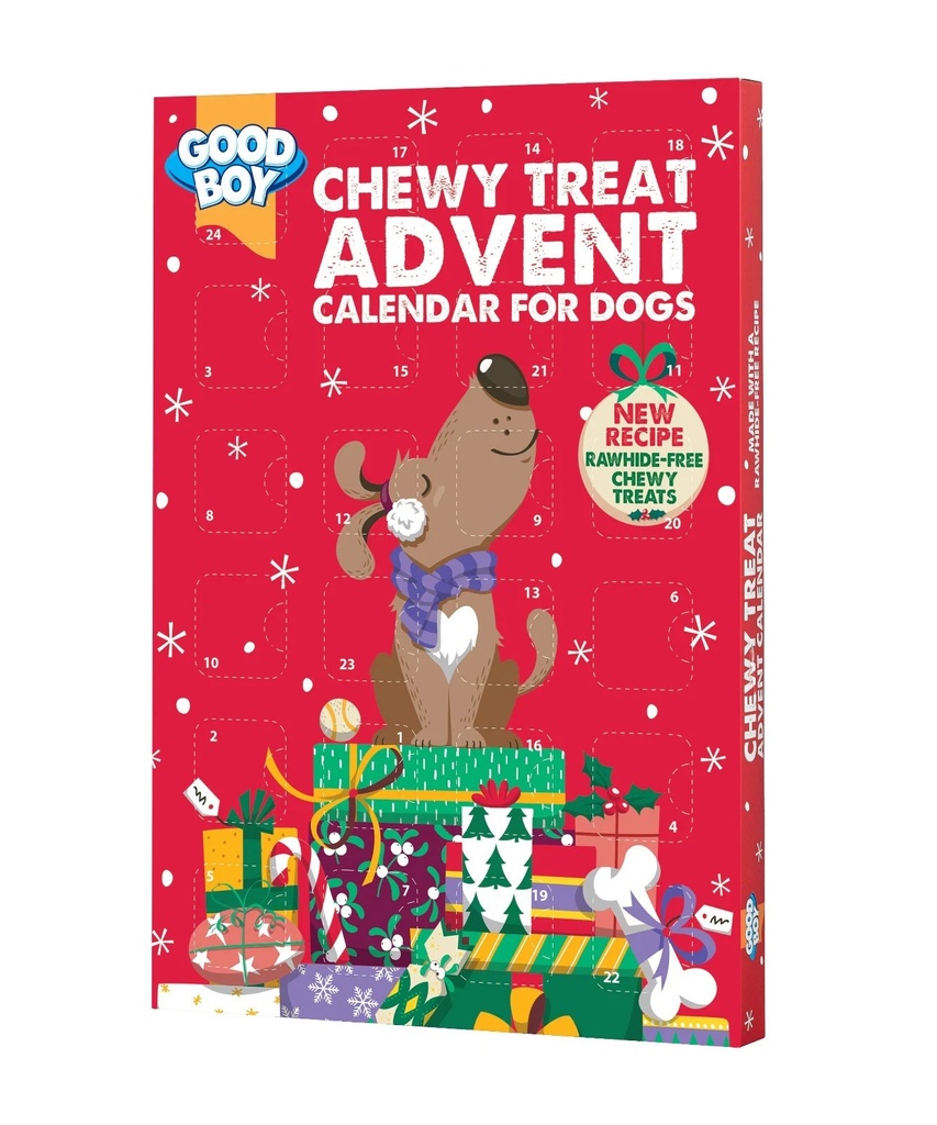 Good Boy 24 Chewy Advent Calendar For Dogs Christmas 2025
