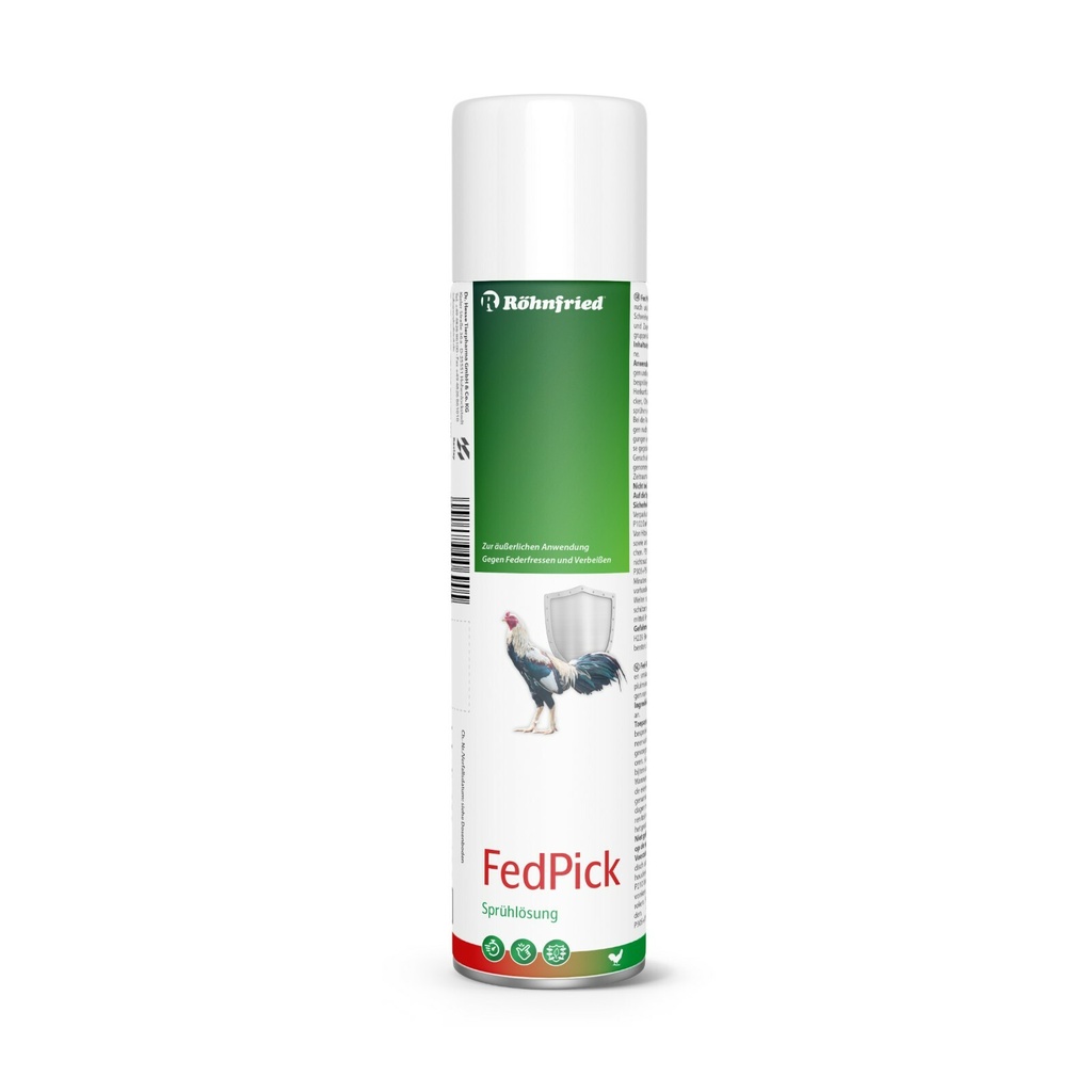 Rohnfried Fedpick Spray Kills Mitres, Fleas For Pigeons, Poultry Etc