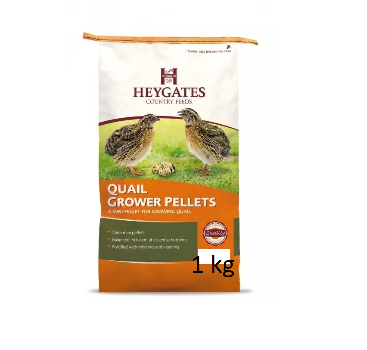 Heygates Country Feeds Quail & Partridge Grower 2Mm Pellets Feed