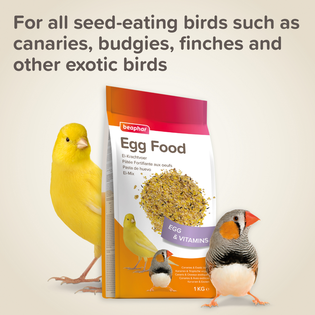 Beaphar Egg & Vitamins - Food Finches, Canaries & Exotic Birds -