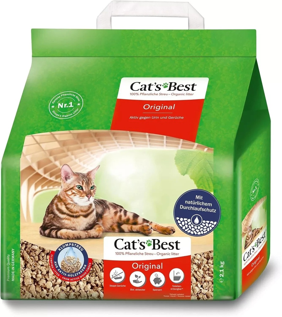 Okoplus Cats Best Original Clumping Cat Litter -