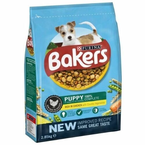 Bakers Complete Puppy Chicken & Vegetable, Tasty Improved Recipe