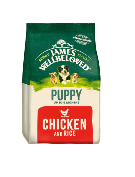 James Wellbeloved Puppy Chicken & Rice Dog Food