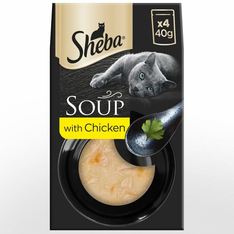 Sheba Soup Pouch With Chicken Fillets For Cats