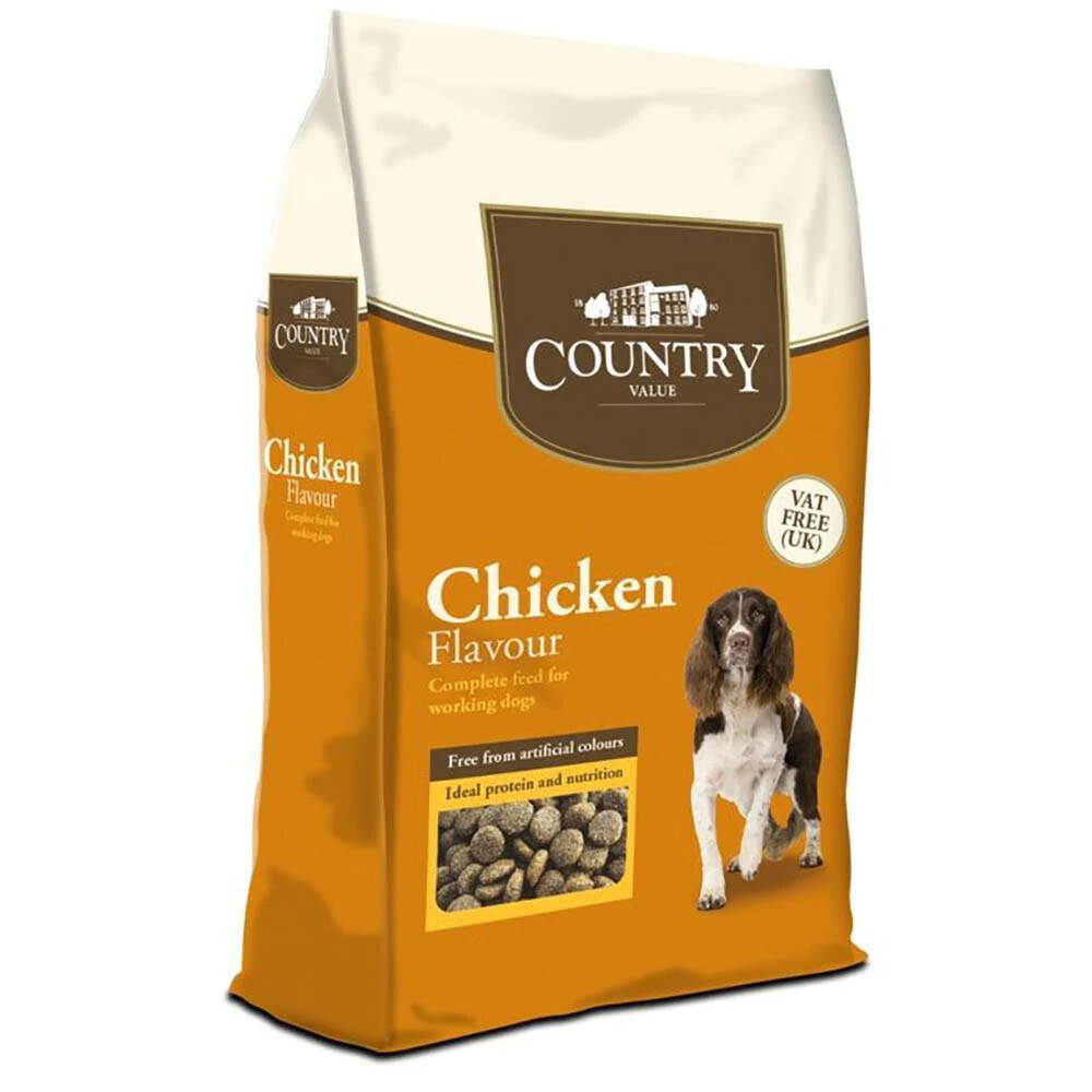 Country Values Working Dog Food - Chicken