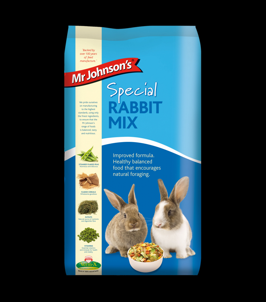 Mr Johnsons Special Rabbit Mix - No Added Pellets + Verm X