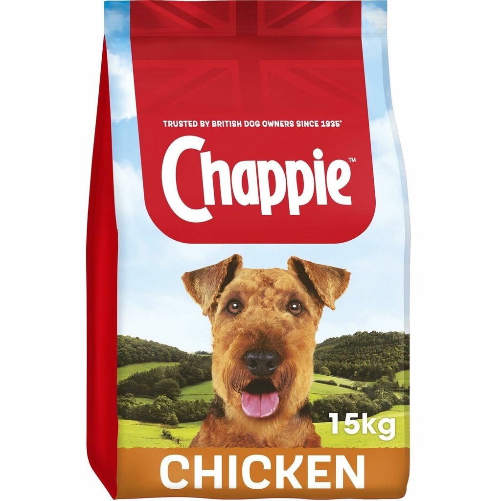 Chappie Complete Dry Adult Dog Food With Chicken & Wholegrain Cereal