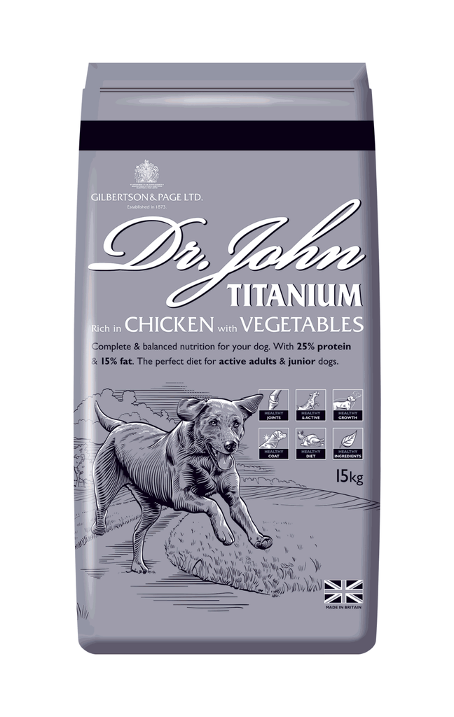 Dr. John Titanium Chicken With Vegetables