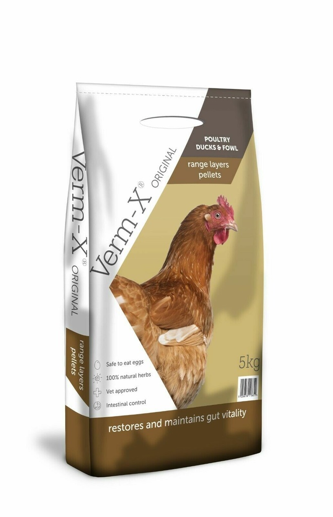 Copdock Mill Poultry & Chicken Range Layers Pellets With Verm-X -