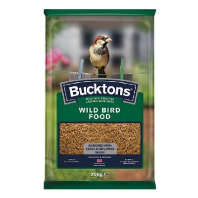 Bucktons Wild Bird Seed Mix (With Sunflower & Variety Of Seeds)