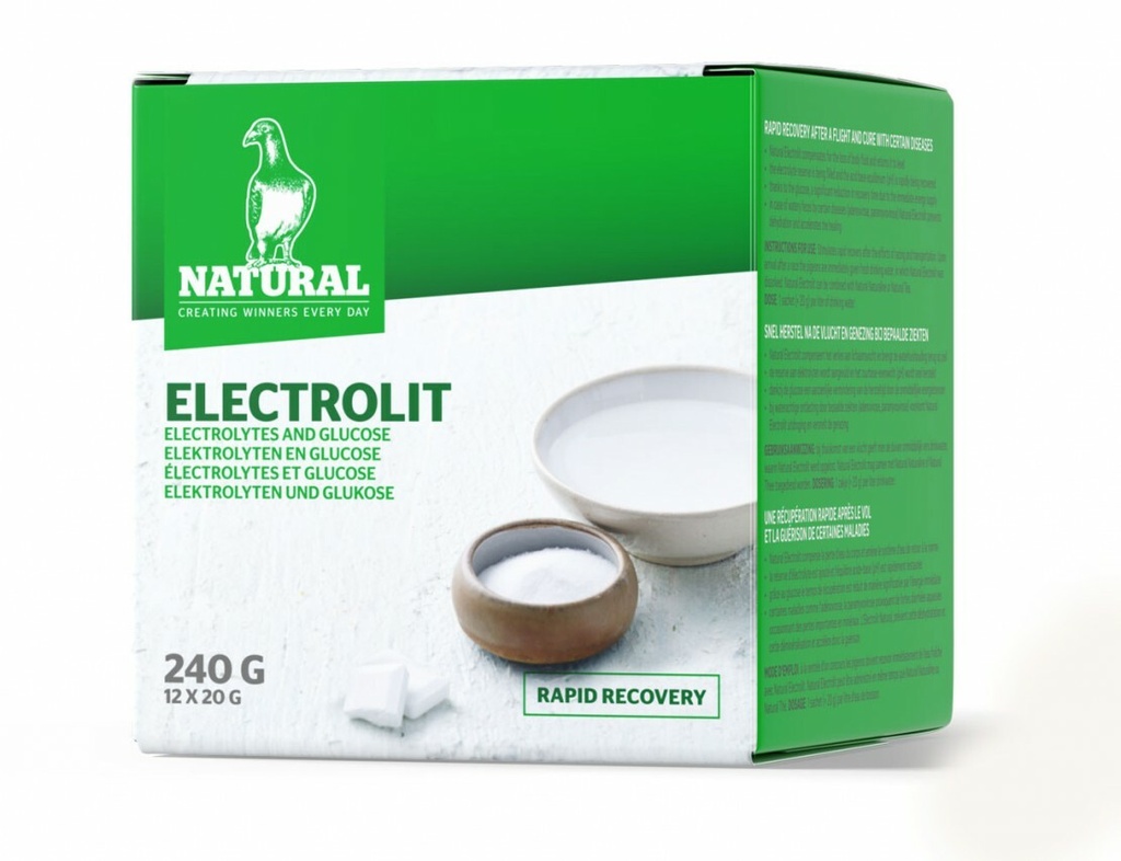Natural Antwerp/ Granen Racing Pigeon Electrolyte ( Packs)