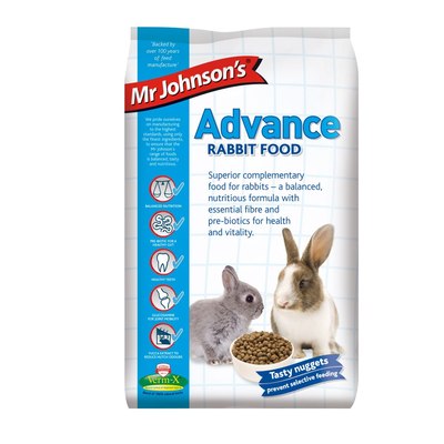 Mr Johnsons Advance Rabbit Food + Verm-X