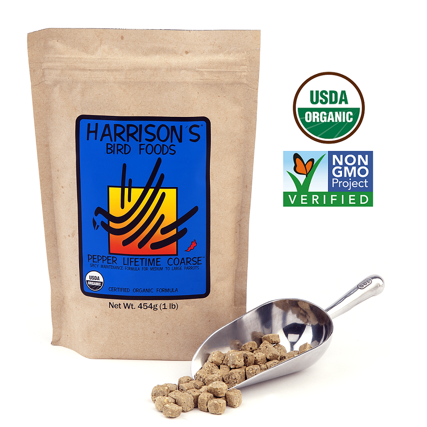 Harrison' Bird Food Pepper Lifetime Coarse ( )