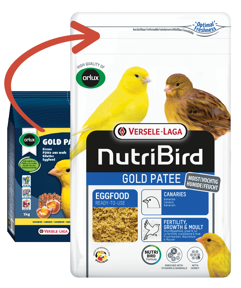 Versele Laga Nutribird Gold Patee Canaries Ready-To-Use Eggfood
