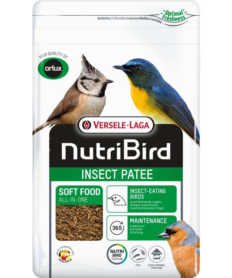 Versele Laga Nutribird Insect Patee Insect-Eating Birds 25% Insect