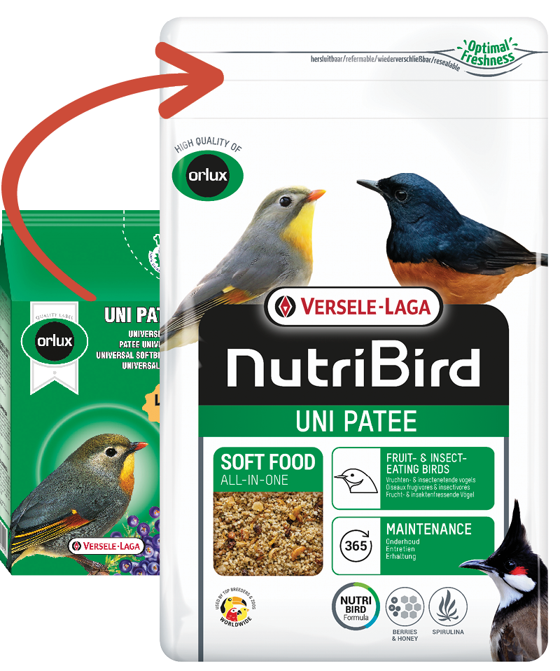 Versele Laga Nutribird Uni Patee Softbill Food Fruit & Insect-Eating Birds