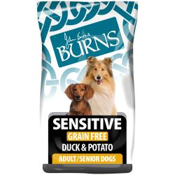 Burns Sensitive Grain Free Adult/Senior Duck & Potato