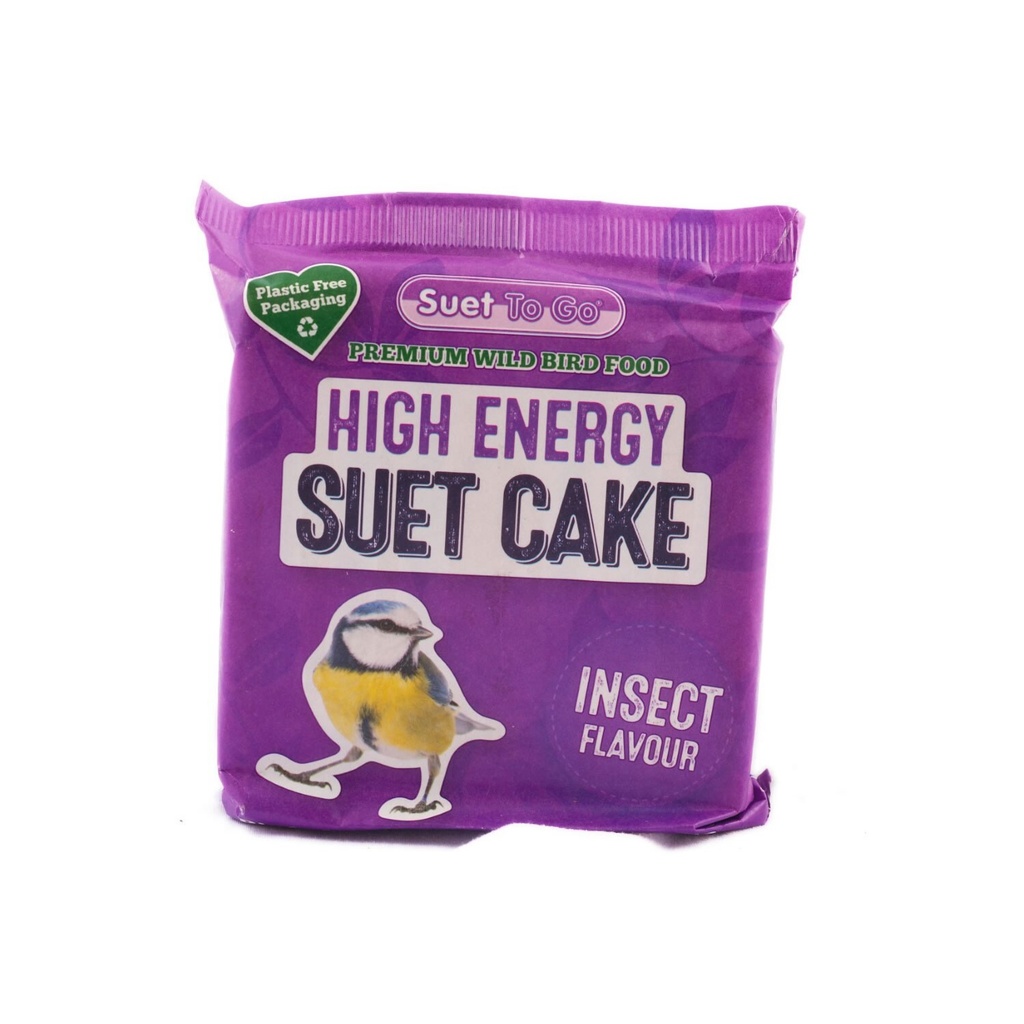 Unipet Suet To Go Wild Bird Suet Block – Insect (10 Value Pack)