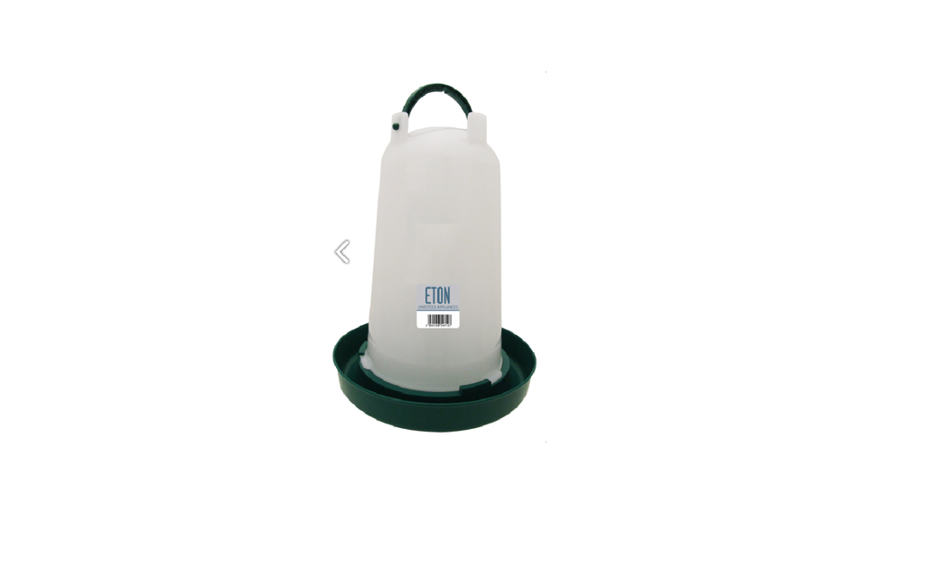 Eton Poultry Drinker For Quails, Chicks, Ducks, Partridges, Avian (Green)