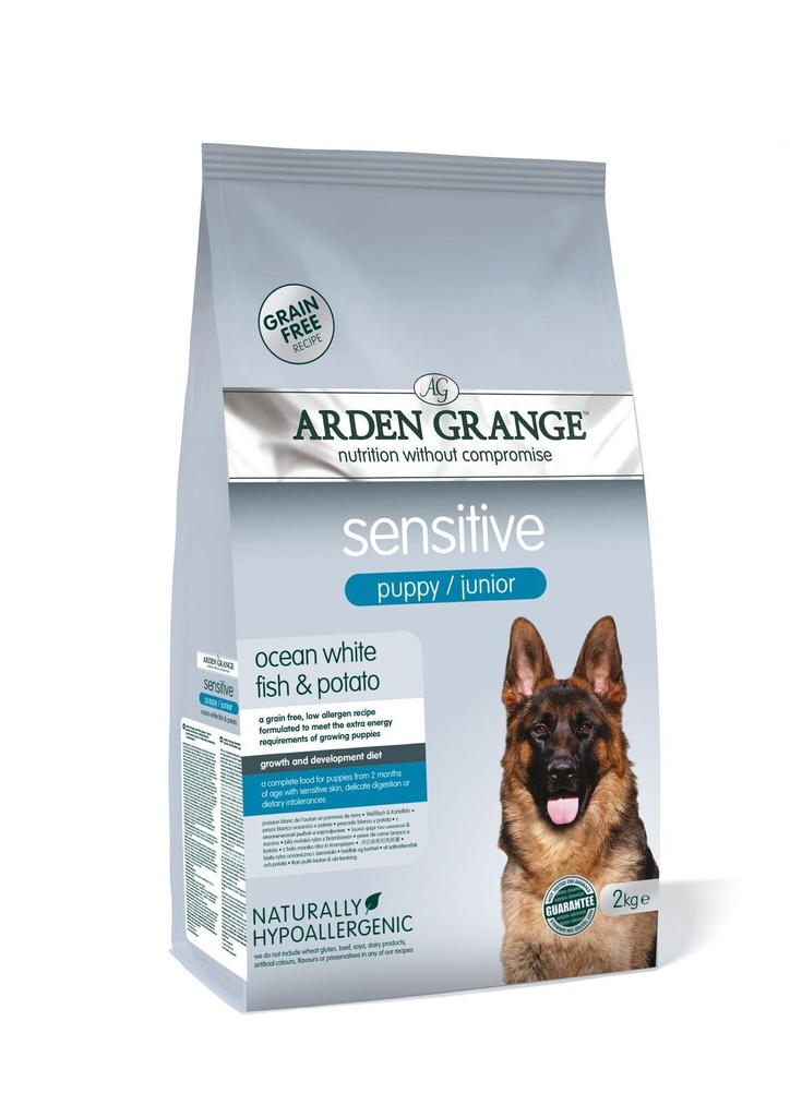 Arden Grange Sensitive Puppy/Junior: Ocean White Fish & Potato