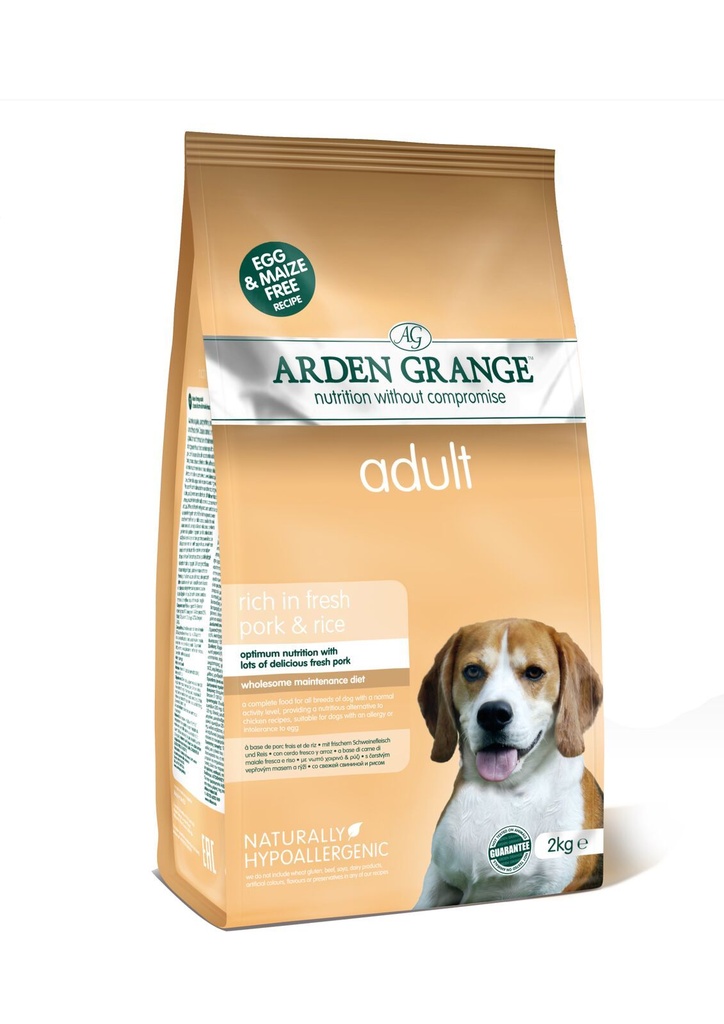 Arden Grange Pork & Rice Adult Dog Food