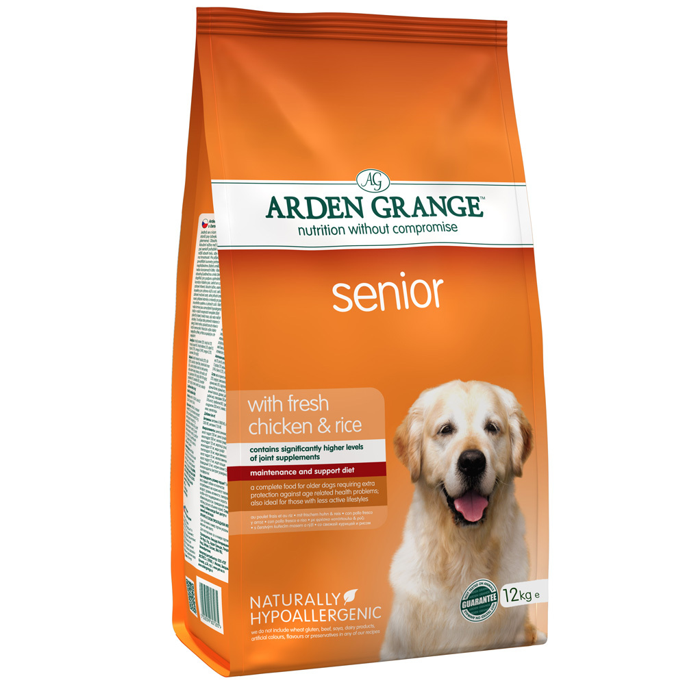 Arden Grange Chicken & Rice Senior Dog Food