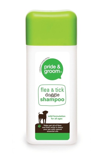 Pride & Groom Flea & Tick Dog Shampoo