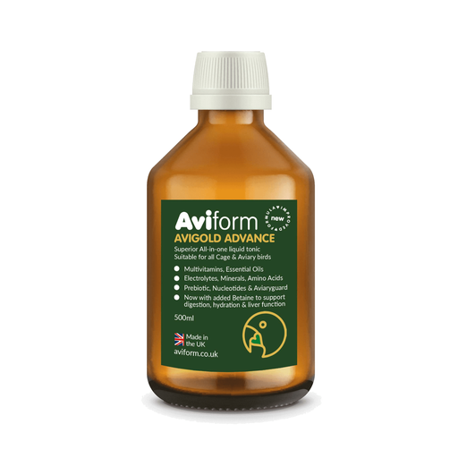 Aviform Avigold Advance All In One Cage Bird Tonic Supplement No Cup Pump