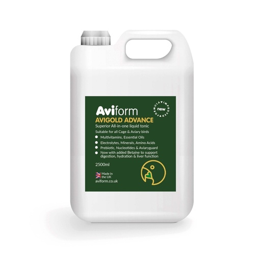 Aviform Avigold Advance All In One Cage Bird Tonic Supplement No Pump Cup