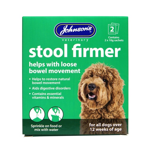 [A054] Johnson's Veterinary - Stool Firmer for Dogs
