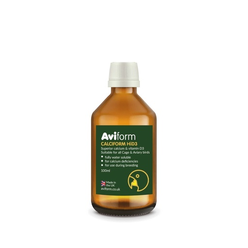Aviform Calciform Hid3 Liquid Calcium For Cage & Aviary Birds With Cup