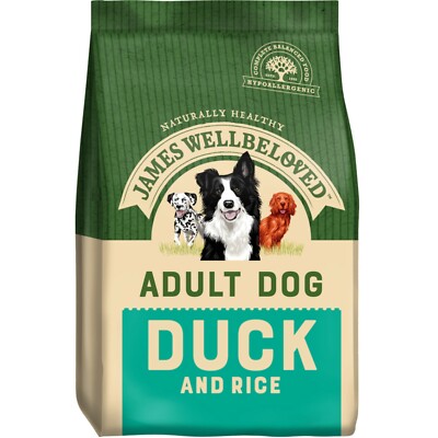James Wellbeloved Adult Duck & Rice Dry Dog Food